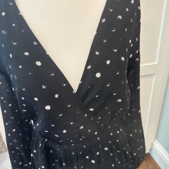 Pont Sur fabulous wrap dress with fun polka dot print - Picture 2 of 8